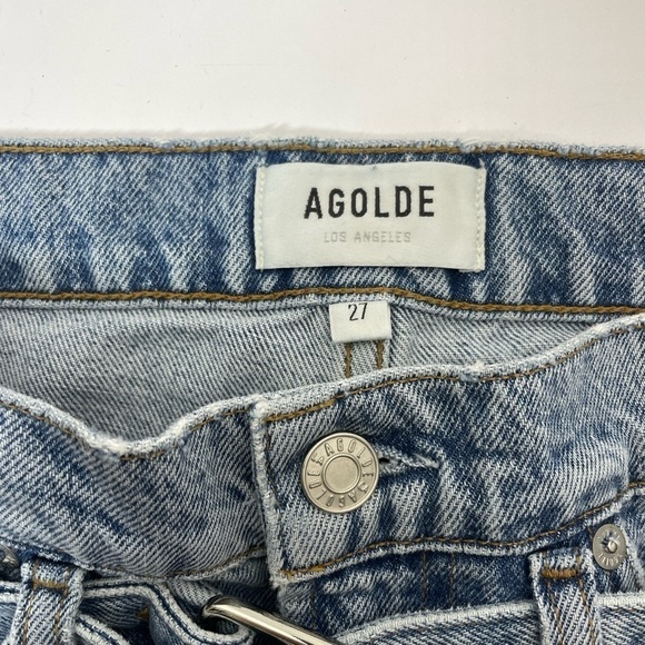 Agolde Reworked 90's Straight Revival Size 27 P591 - Picture 8 of 12